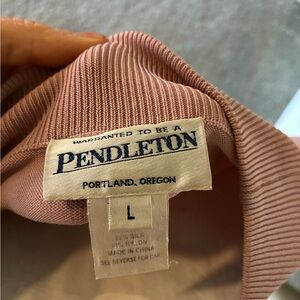 Pendleton Dusty Rose Ribbed Knit
